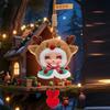 Non-Toxic Christmas Plush Hanging Ornament - Cute Reindeer / Christmas Tree Car Decor Xmas Tree & Door Hanging Decoration
