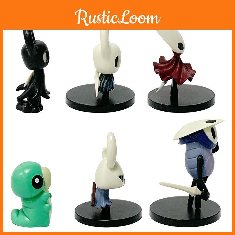 Hollow Knight Collectible Figure Set With Pvc Models For Gaming Enthusiasts