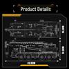 Yuxing Mechanical Crane Building Blocks Kit - Children's Educational Toy Model for Boys