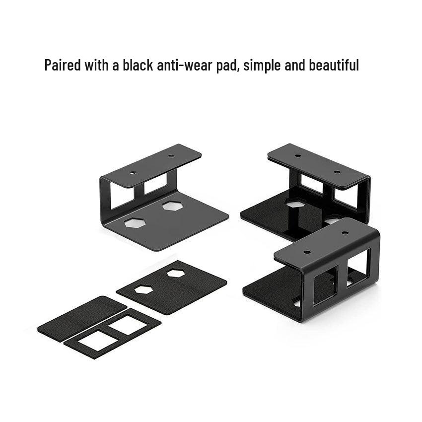 Under-Desk Metal Laptop Storage Stand: New Hot-Selling Design