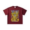 260 GSM Double Yarn 32 Count 100% Cotton Saint Seiya V21 Gemini Print Unisex Heavy Cotton T Shirt