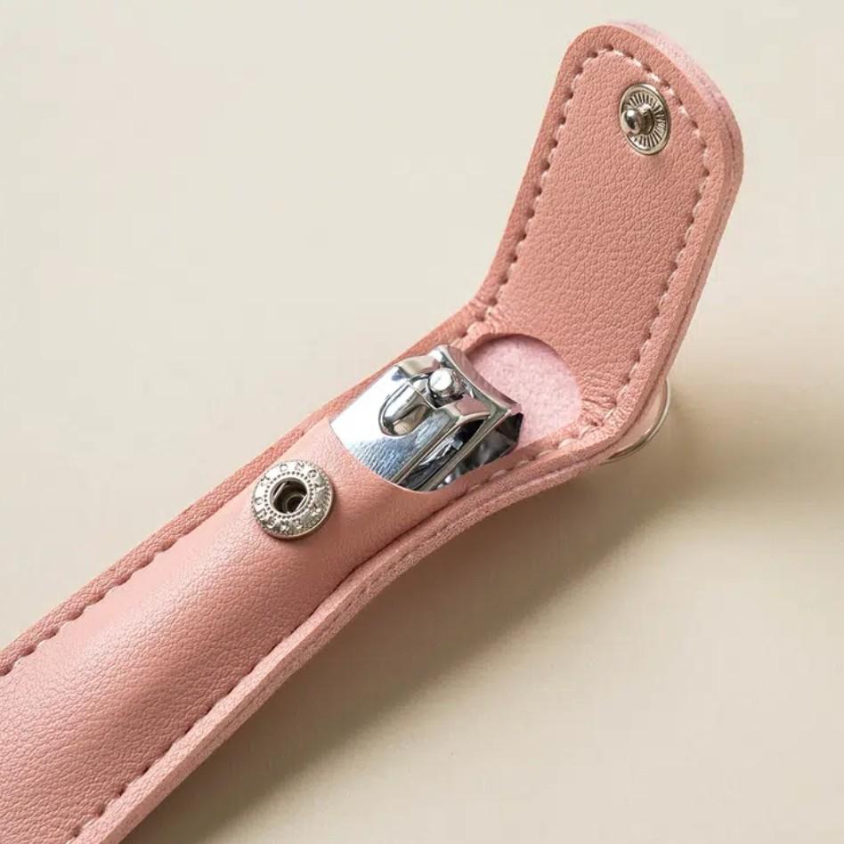 Portable Nail Clipper Set with Storage Pouch