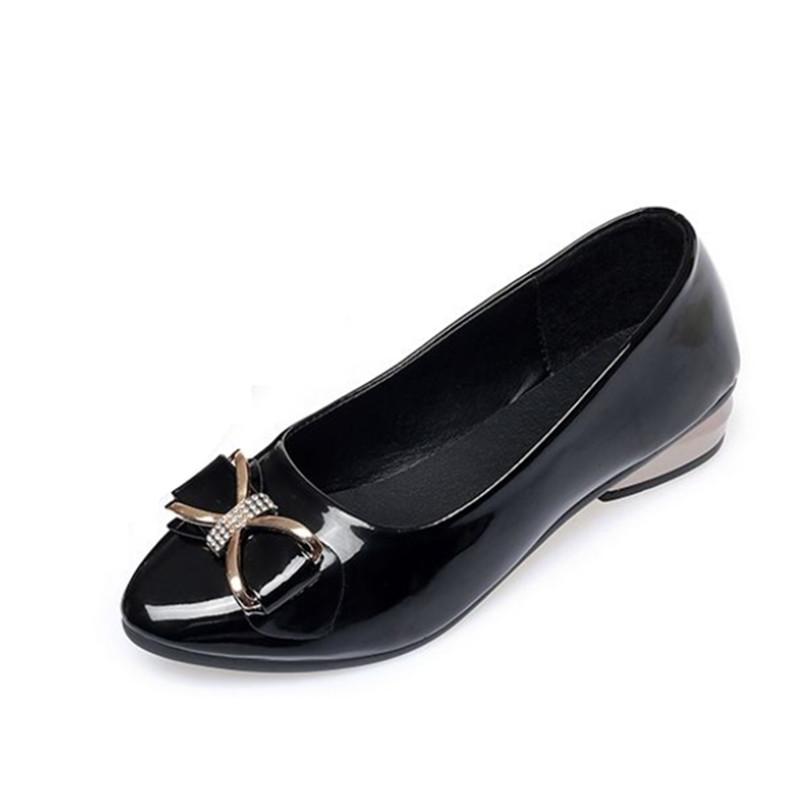 women fashion plus size high quality light weight slip on square heel shoes for office career work lady casual party shoes z310