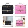 Layer Nagellack Aufbewahrungsbeutel Tragbarer Kosmetik-Organizer