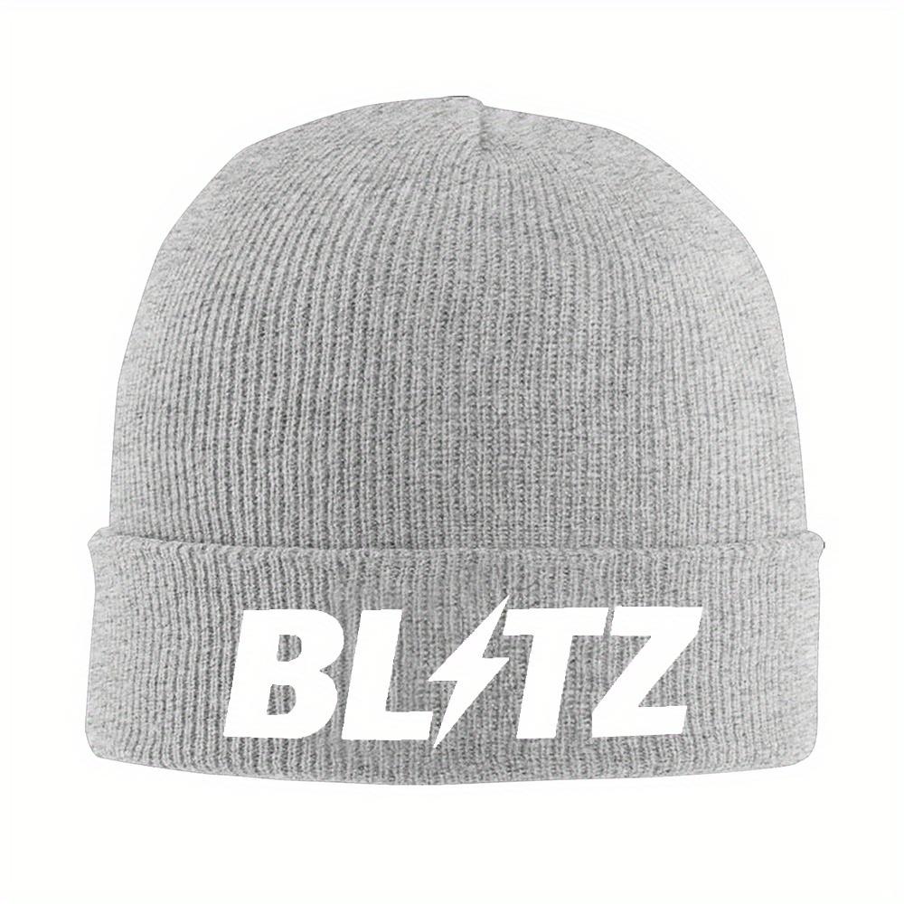 1pc Blitz JDM Knitted Hat Women's Unisex's Beanie Autumn Winter Hats Drifting Motorsport Hondaed Warm Cap