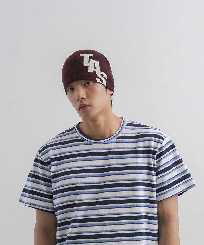 Diadeosaengchyueoli Entry Flat Logo Beanie (Wine)