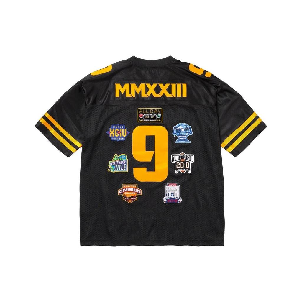 Supreme Championships Embroidered Football Jersey SUP-FW23-060