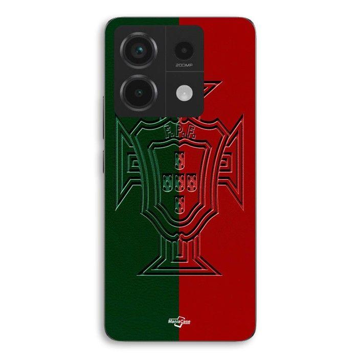 Coque Pour Xiaomi Redmi Note 13 Pro 5g Portugal logo vert et rouge Maniacase