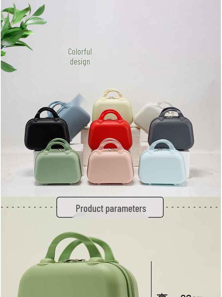 Handbag Student Suitcase & Portable Cosmetics Storage/Gift/Souvenir Toolbox