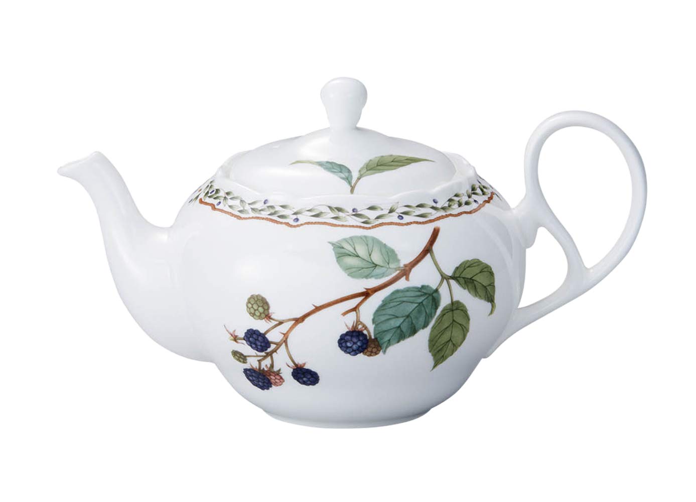 

Noritake Orchard Garden Teapot (with strainer), 600cc, Microwave-Safe, Bone China, T978634911