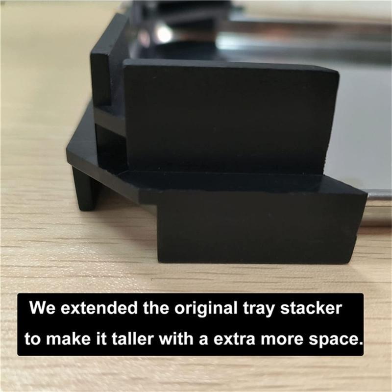 12x/set Convenient Tray Stacking Space Saving Tray Storage and Save Space Convenient Stacking Holder Rack for Kitchen