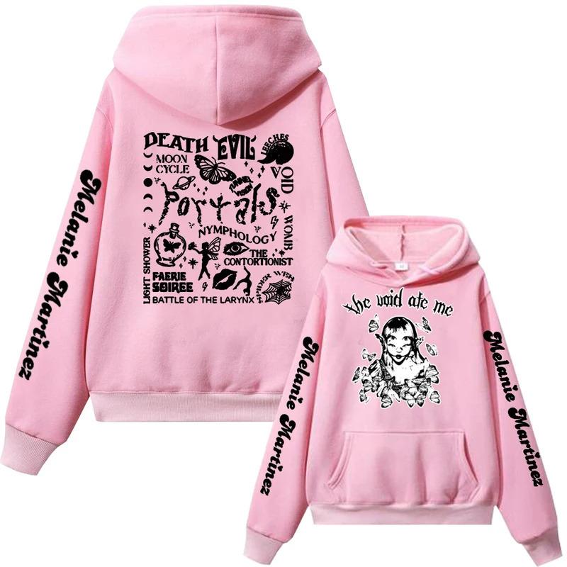 Svetr s kapucí Evropský potisk Svetr Zpěvačka Melanie Zpěvačka Album