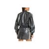 adidas Originals SST FW25 Comfortable Striped Stand Collar Short Sleeve Jacket Women Jacket KE5035