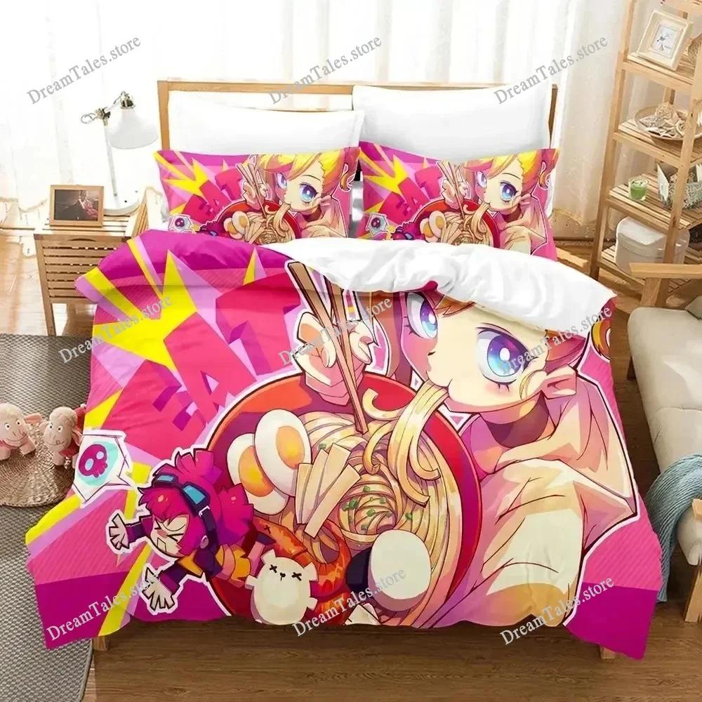 New Muse Dash Game Bedding Set Single Twin Full Queen King Size Bed Set Adult Kid Bedroom Duvet Cover Sets 3D Print Game Anime