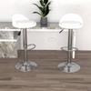 Day and Night - Day and Night Kitchen Stools 2 Units White Synthetic Leather