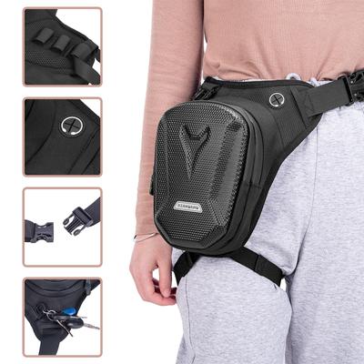 EVA Hard Shell Motorcycle Leg Side Bag Waterproof Outdoor Casual Leg Bag for  for