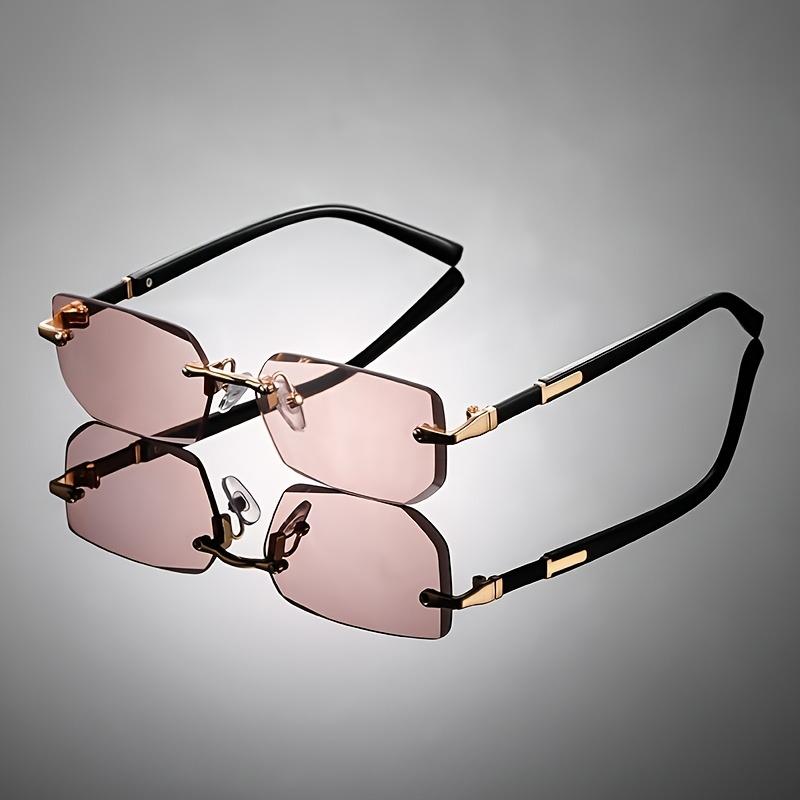 Les Lunettes de Pare-brise à Monture Large Conviennent aux Lunettes Sans Monture Tendance pour Femmes et Hommes