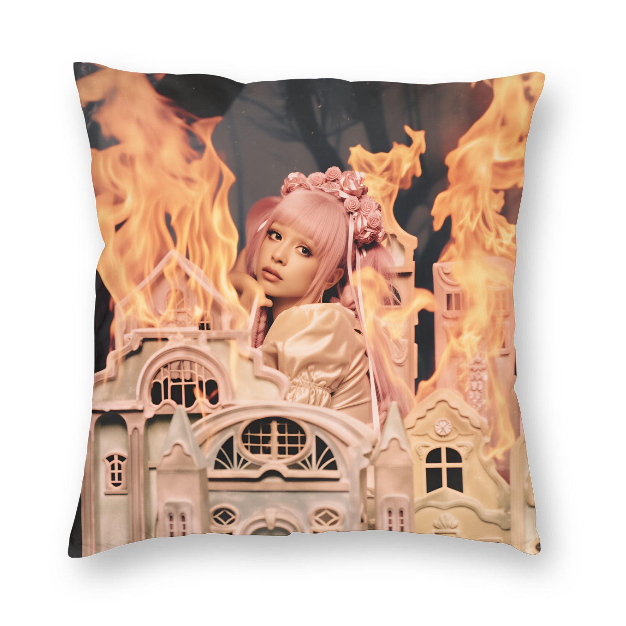 Shunika Chen Unisex M-Melanie M-Martinez Hades Pillow Cover Graphic Cushion Cover Kawaii Pillow Case For Sofa Home Decoration