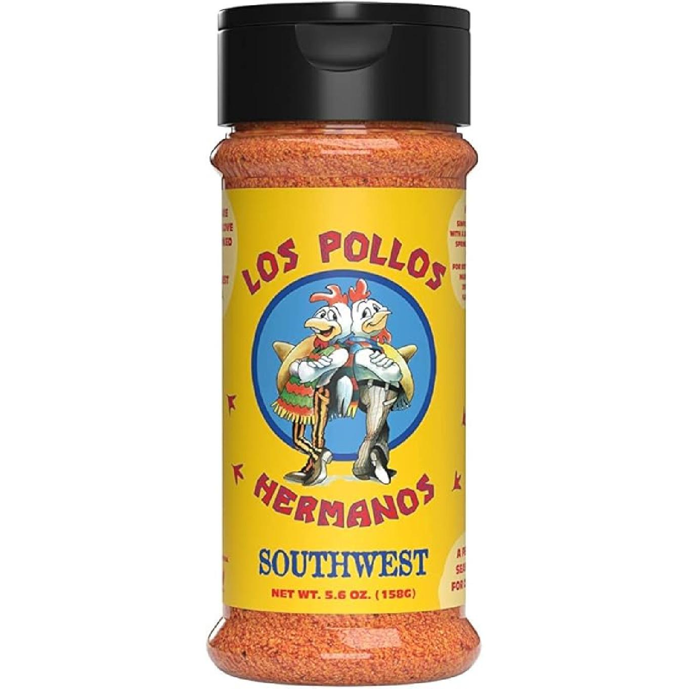 Breaking Bad Los Pollos Hermanos Apron and All Purpose Seasoning Spice - Officially Licensed Seasoning - 5.6oz