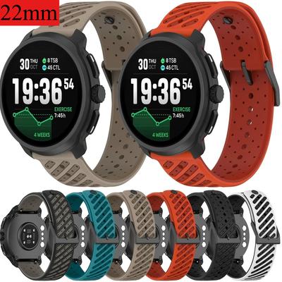 Σιλικονούχο Βραχιόλι Για Suunto Race2 Race 2 Run Sunnto9 Peak Pro Smartwatch Ανταλλακτικό Λουράκι Σιλικονούχο Μαλακό Λουράκι Ζώνη 22MM