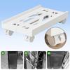 Adjustable Mobile CPU Stand Computer Tower Stand with 4 Caster Wheels Premium PC Tower Stand Holder Mobile Computer Tower Stand