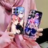 ReZero Rem Ram Matte TPU Mobile Phone Case for Honor 90 80 70 60 50 30 20 10 9 8 7 Pro S SE Lite 5G Colorful Printing Cover