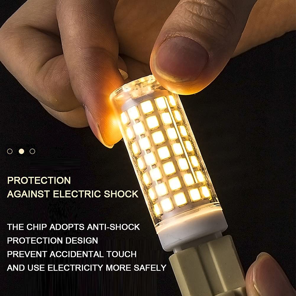 10 ks stmívatelná LED žárovka G9 6W AC220V bez blikání 88×SMD2835 690LM G9 kapslová lampa pro lustrNáhrada 70W halogenové