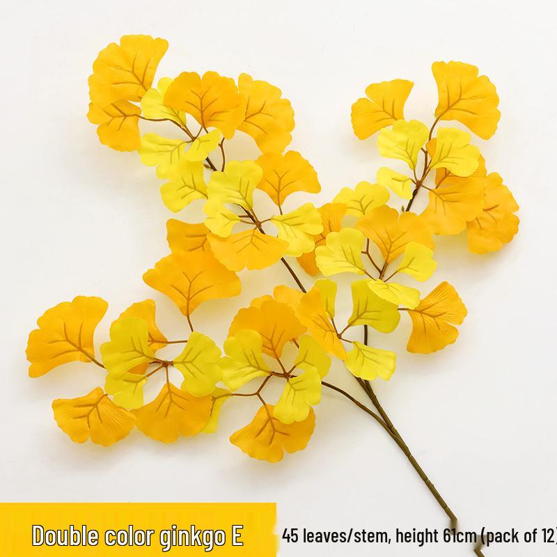 Artificial Banyan Branches with Laminated Plastic Leaves for Landscaping and Decoration