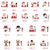Car Stickers Car Rear Windshield Decals Christmas Decoration Waving Wiper Stickers Rear Window Wiper Decor