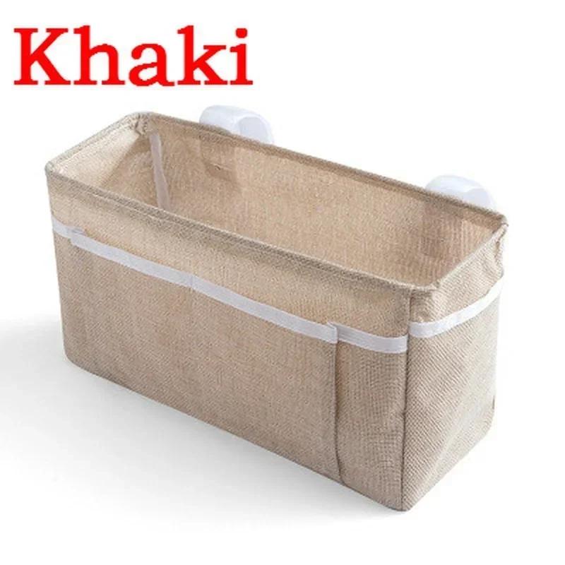 Linen Bedside Convenient Storage Car Storage Bag Hanging Bag Sundry Household Multifunctional Pocket Bunk Bed Storage Bag