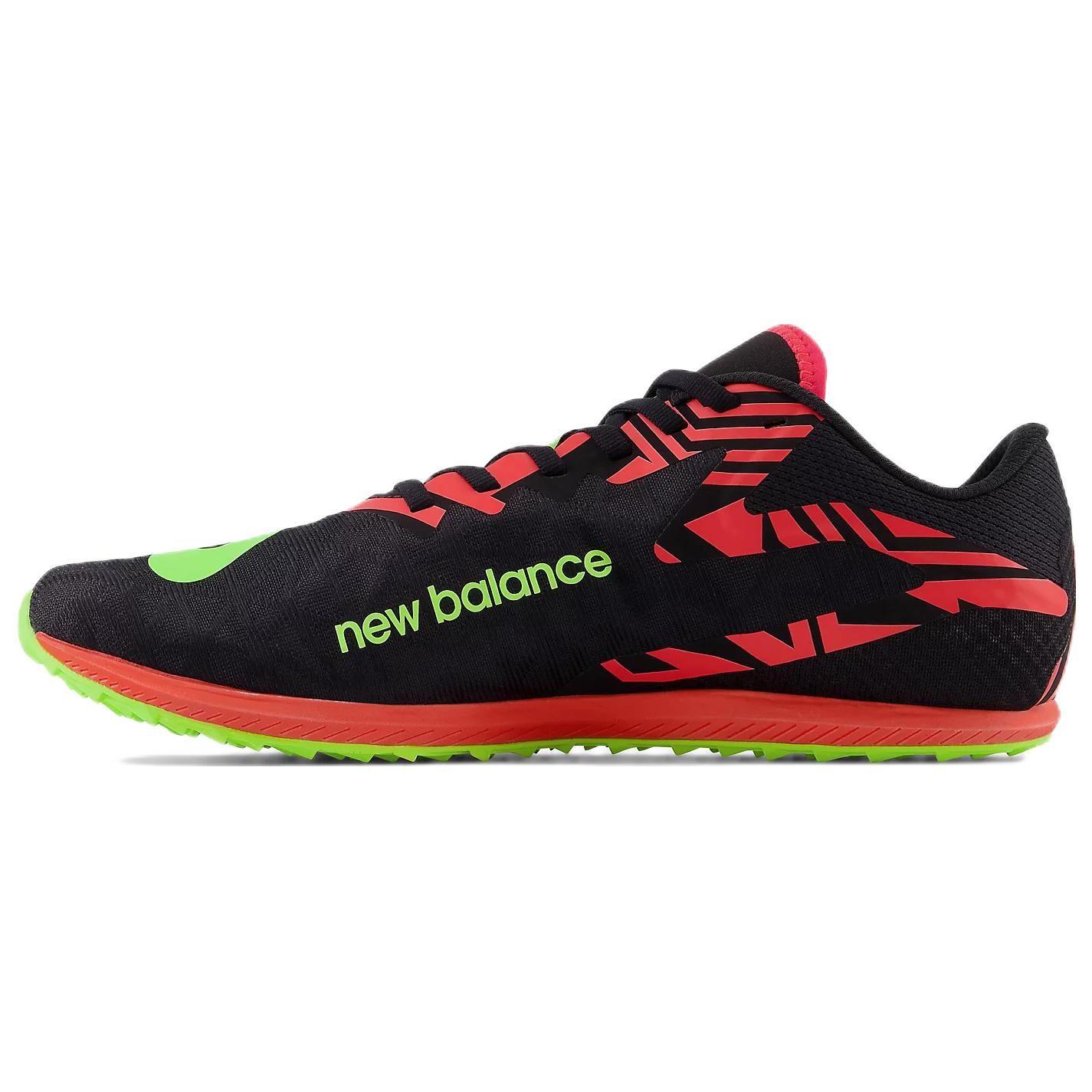 New Balance XC Seven v4 Black/Red Unisex Cross Country Running Shoes UXCR7LB4 40.5