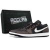 Air Jordan 1 Dämpfung Low-Top Vintage Basketballschuhe Herren Schwarz Braun 553558-165(Team349--)