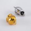 5pcs Stainless Steel Golden Bell Pendant Daisy Flower Charm DIY Necklace Bracelet Jewelry Making Material Needle Thread Supplies