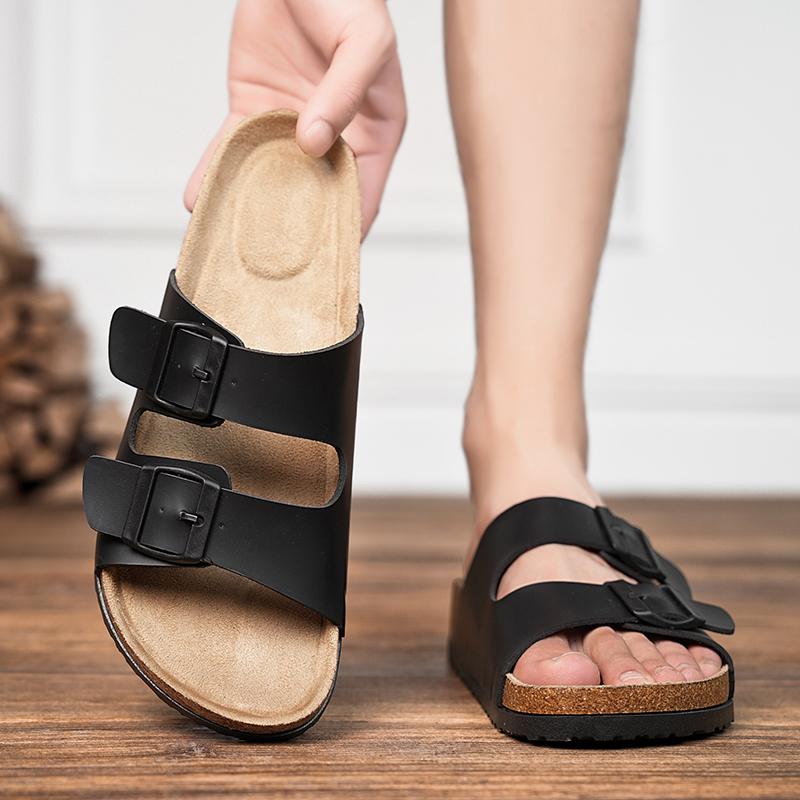 Summer Slippers Women Flip Flops Men's Thick Sole Indoor Anti-Slip Shoes Couple Slippers Women Soft Thick Platform Slides