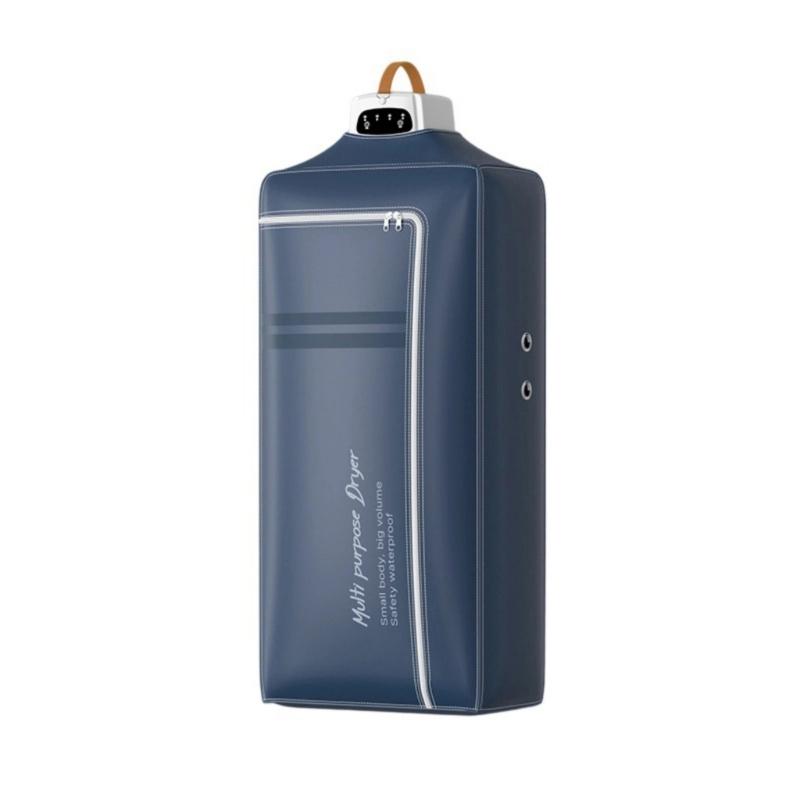 

Foldable Clothes Dryer Laundry Dryers Device 600W Plastic Texture Electric Drying Machine Suitable for Efficient Dryings синий