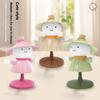 Cartoon Cute Scarecrow Usb Charging Battery Led Table Night Light Child Eye Adjustable Protection Warm White Desk Lamp Ornaments