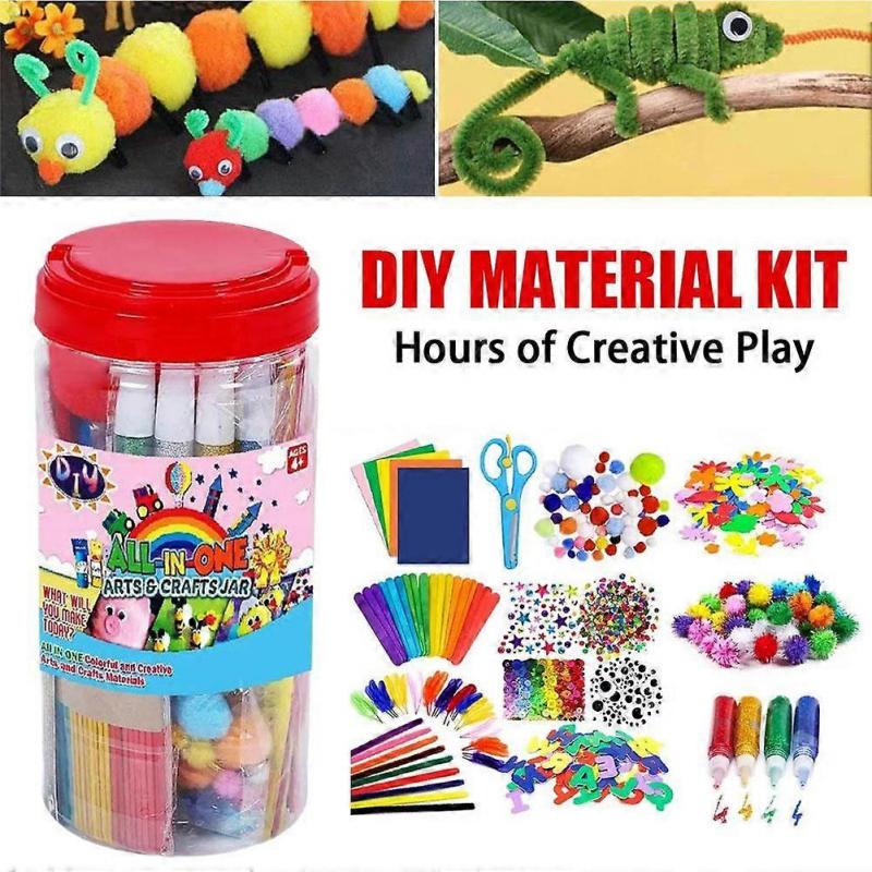 Filzkugel DIY Bastelset für Kinder Alter 3-5 Ungiftiges Pädagogisches Sensorisches Spielzeug