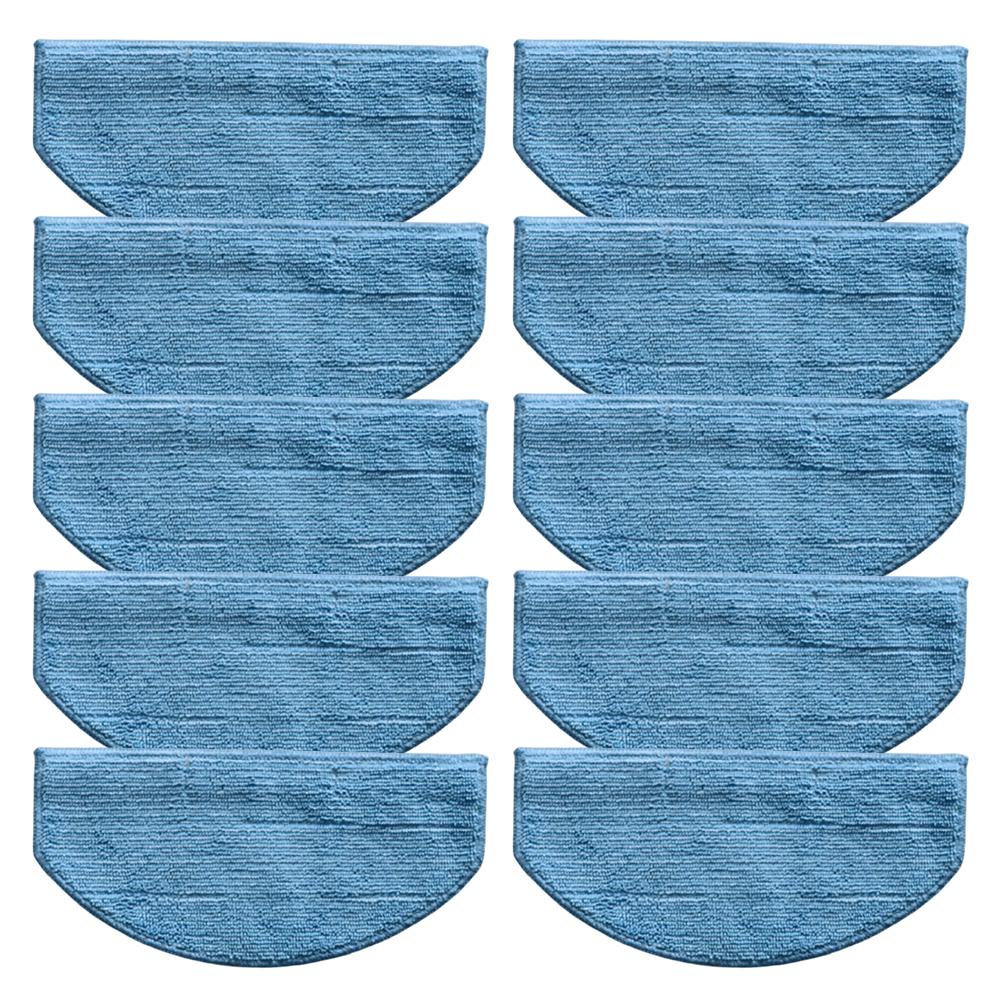 Replacement Mop Cloth Kit for For uninell UR1 Robot Vacuum Cleaner Wiper Blade Compatible Microfiber 4 Pack or 10 Pack