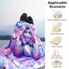 1 Stück Winnie Puuh Druckdecke - Weiche Ganzjahresdecke für Wohnzimmer, Schlafzimmer, Personalisierbares Geschenk mit entzückendem Cartoon-Design