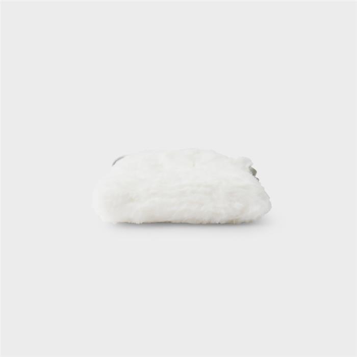 Bunini Plush Doll Mini Crossbody Bag (White)