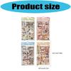 Bullets Journals Decal PET Travel Scrapbooking Sticker Cute Decorative Sticker for DIY Craft Journaling Scrapbooks