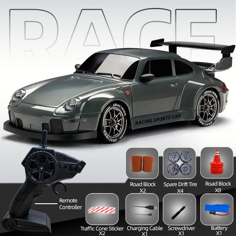 TK 1:24 RC High-Speed 4WD Drift Car - Professional Remote Control Racing Car 1:24