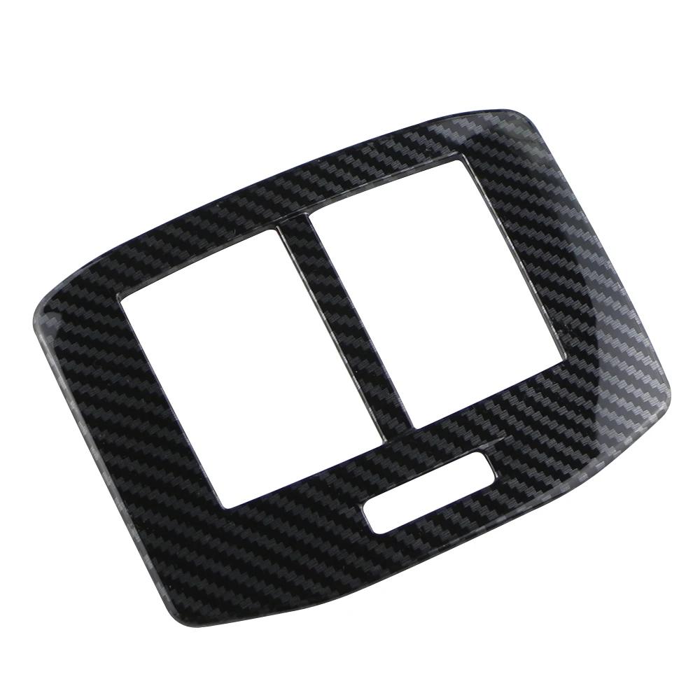 Car Rear AC Vent Outlet Cover Trim for Volkswagen VW T-roc Troc 2017 - 2021 2022 Air Conditioning Panel Sticker Accessories