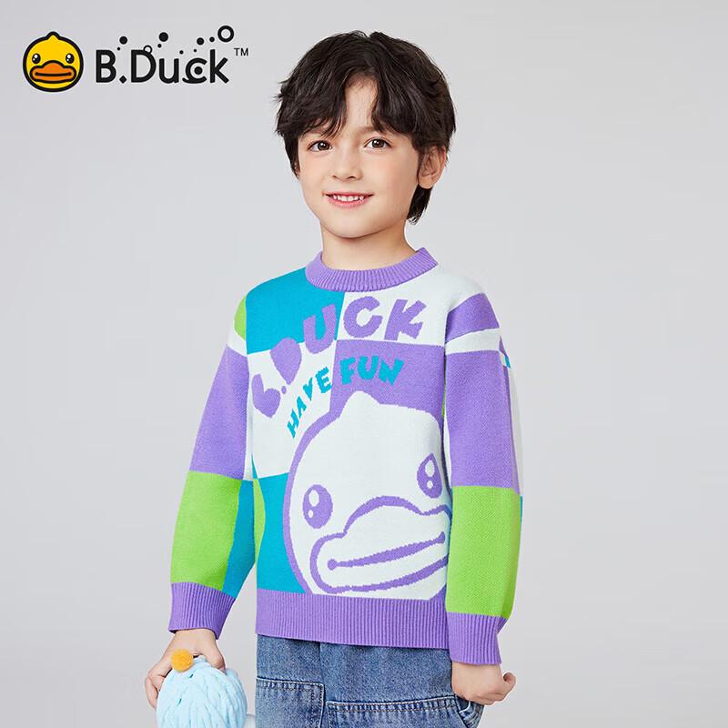 B.Duck Unisex Kids  Round-Neck Knit Pullover 105