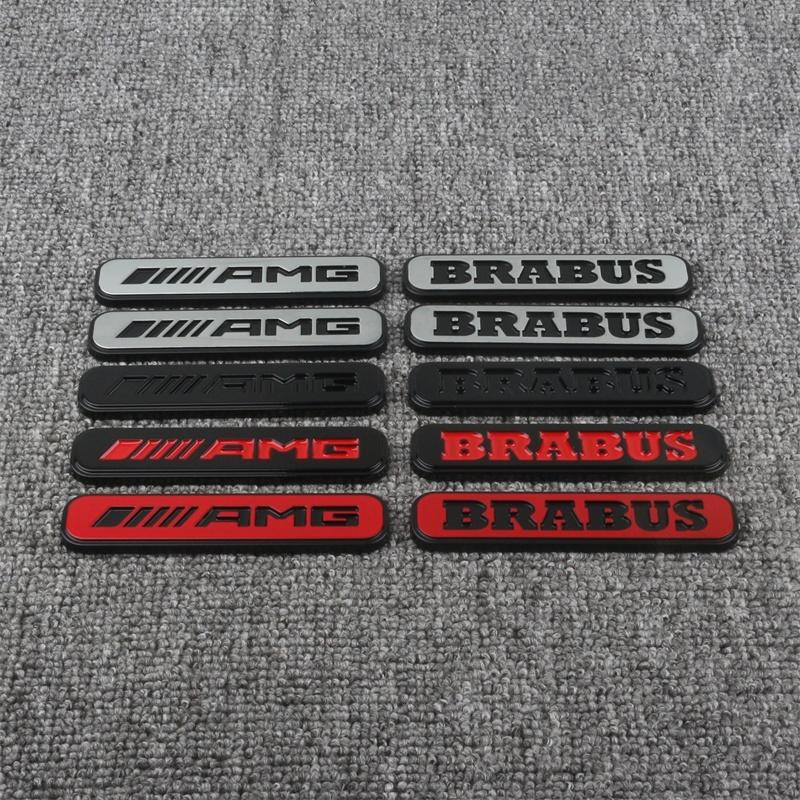 GLC GLB 1 Pz ABS Adesivo Emblema Paraurti Laterale Auto Per Mercedes Benz Smart C63 A45 GLS Fortwo Forfour
