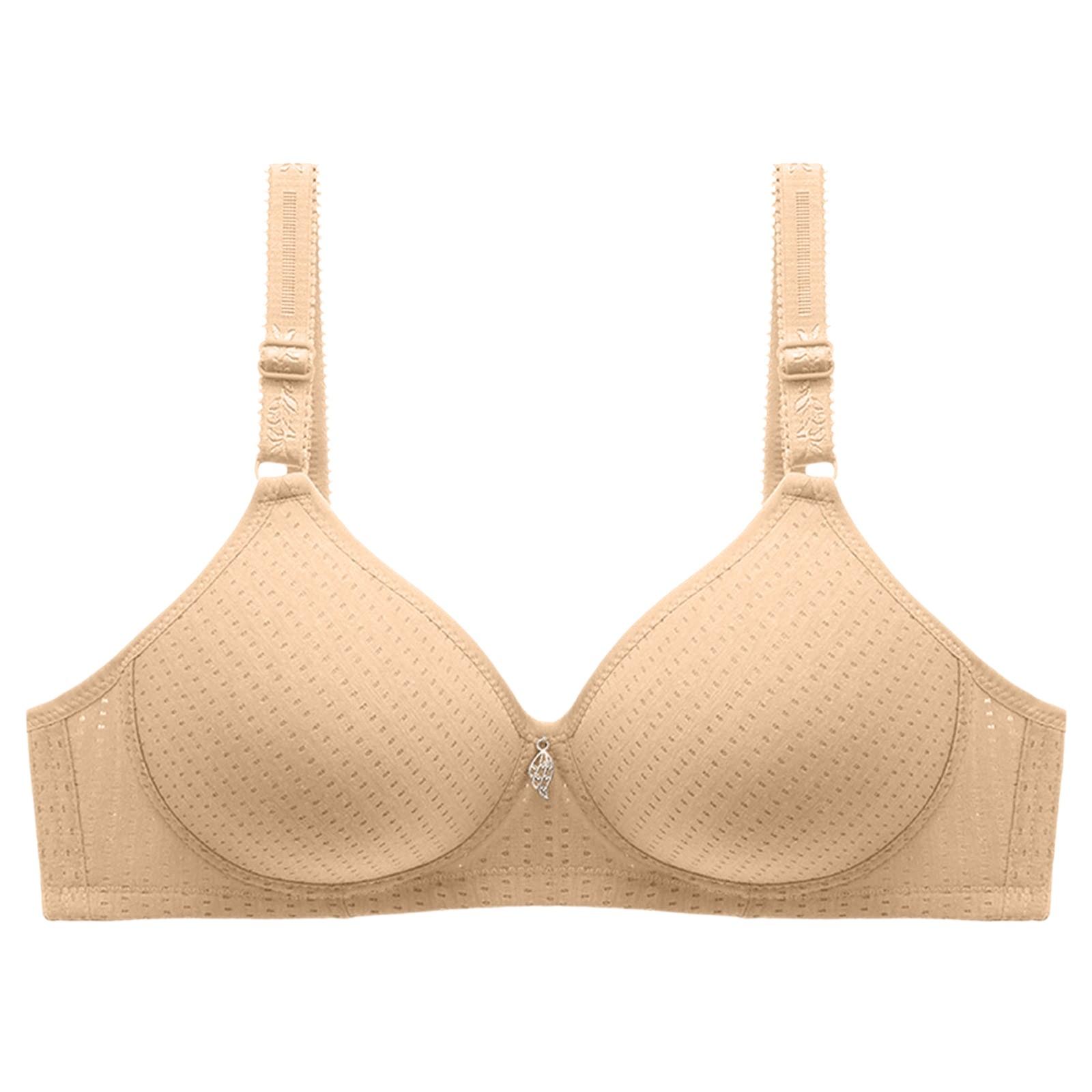 

Women s Underwear Traditional Thin Mold Cup Breathable Perforated Smooth Surface Collection Breast Bra 40 верблюд