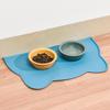 Non-Slip Pet Silicone Food Mat Bowl Pad Leak-Proof Feeding Mats Cushion for Cats Dogs Pet Cat Feeder Dog Bowl Pet Accessories