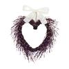 Heart Wreath Front Door Decoration with Berries Romantic Gift Valentines Day Wreath Valentines Wreaths for Home