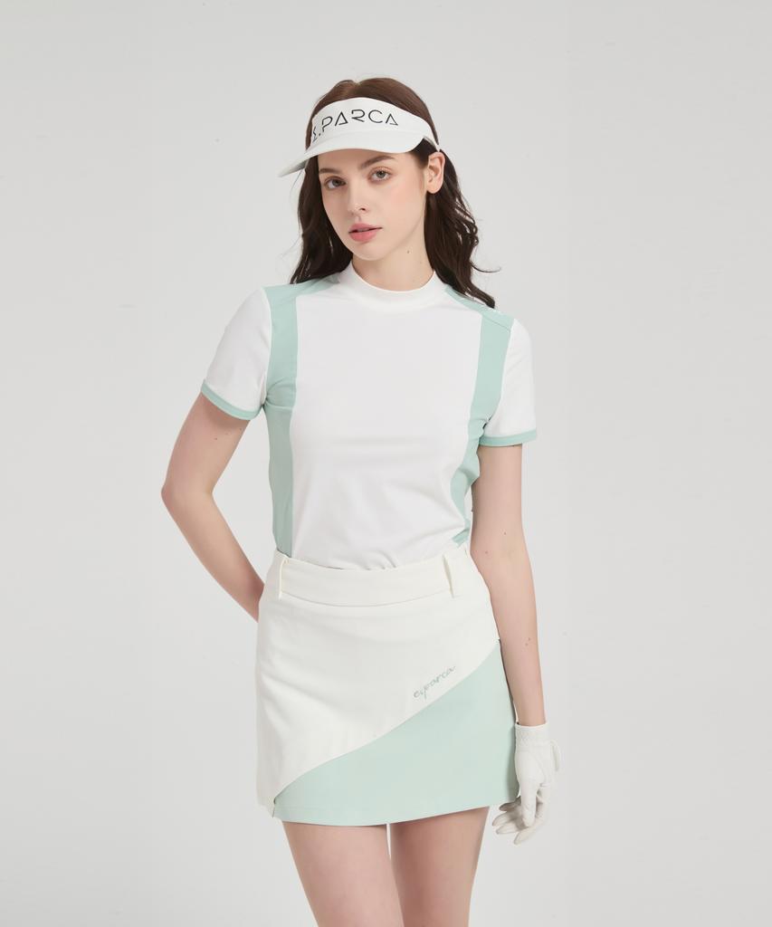 E.PARCA Peppermint Dolce Short Sleeve Top