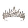 Diadema Corona Nuziale con Strass per Abito da Sera e Servizi Fotografici